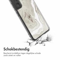 imoshion Design hoesje Samsung Galaxy S21 FE - Sandy Marble