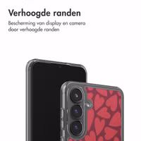 imoshion Design hoesje Samsung Galaxy S25 FE - Hearty Coral Dust