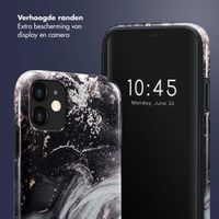 Selencia Vivid Tough Backcover iPhone 11 - Chic Marble Black