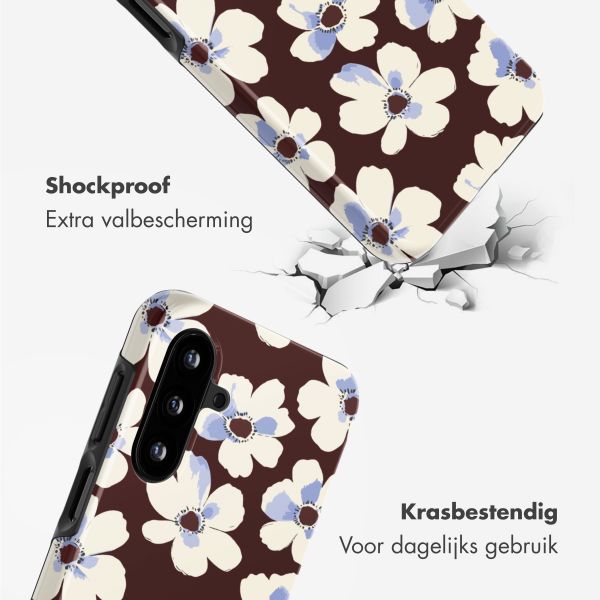 Selencia Vivid Backcover Samsung Galaxy A17 - Choco Flower Pop