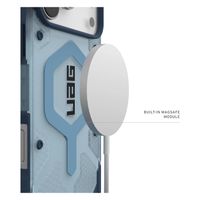 UAG Pathfinder Clear MagSafe Backcover met Lanyard Apple iPhone 17 Pro Max - Clear / Blue Lanyard