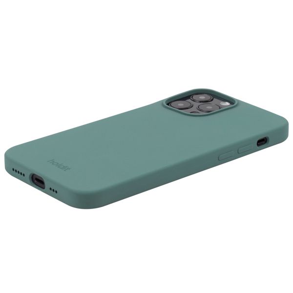 Holdit Silicone Case Apple iPhone 15 Pro Max - Moss Green