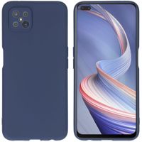 imoshion Color Backcover Oppo Reno4 Z 5G - Donkerblauw