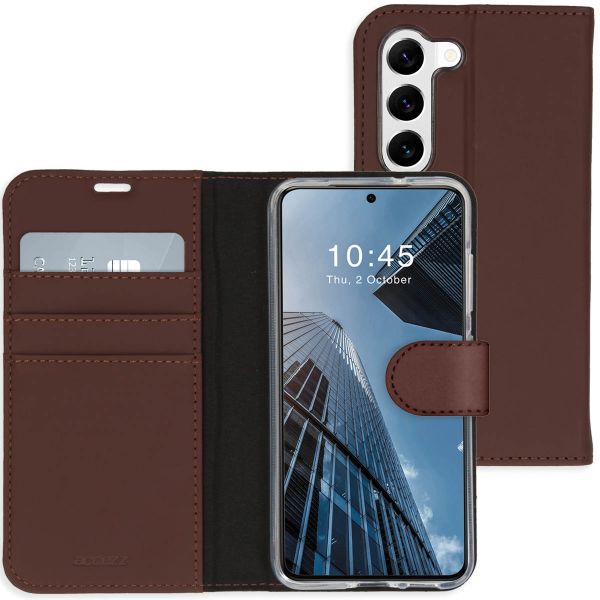 Accezz Wallet Softcase Bookcase Samsung Galaxy S23 Plus - Bruin