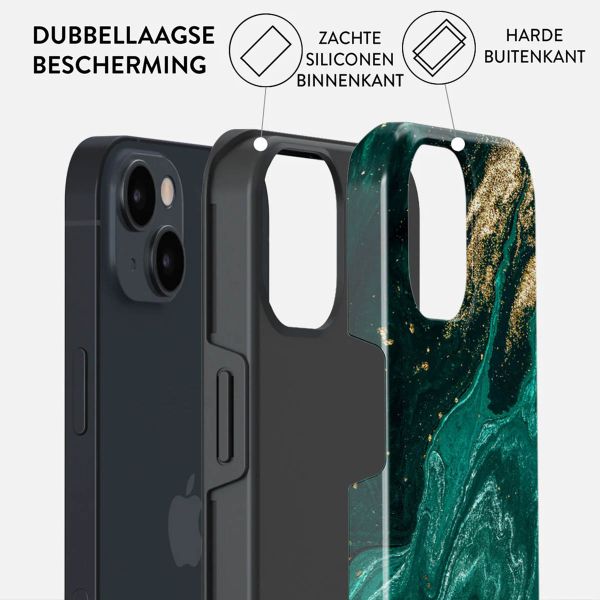 Burga Tough Backcover MagSafe iPhone 15 - Emerald Pool