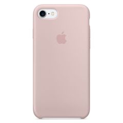 Apple Silicone Backcover Apple iPhone SE (2022 / 2020) / 8 / 7 - Chalk Pink