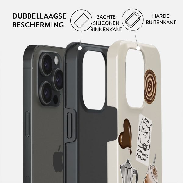 Burga Tough Backcover MagSafe Apple iPhone 15 Pro - Oat Milk Please
