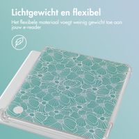 imoshion Design Clear Backcover Kobo Libra Colour - Botanica