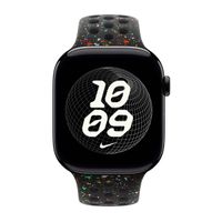 Apple Sport Band Apple Watch Series 1 - 9 / SE (38/40/41 mm) - Maat S/M - Midnight Black