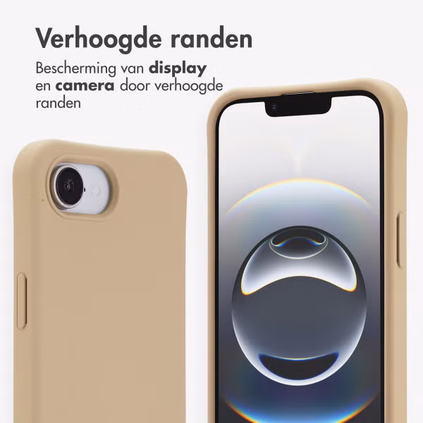 imoshion Color Backcover met afneembaar koord MagSafe Apple iPhone 16e - Nude