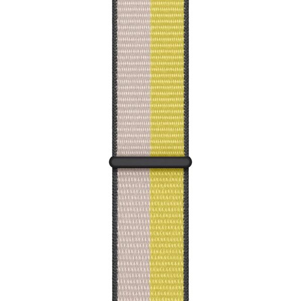 Apple Sport Loop band Apple Watch Series 1 t/m 9 / SE (38/40/41 mm) | Series 10 / 11 (42 mm) - Lemon Zest