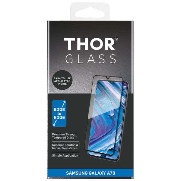 THOR Full Screenprotector + Apply Frame Samsung Galaxy A70