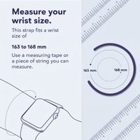 Apple Silicone Solo Loop Apple Watch | 44/45/46/49 mm - Size 6 - Eucalyptus