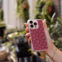 imoshion Design hoesje Apple iPhone SE (2022 / 2020) / 8 / 7 - Hearty Coral Dust