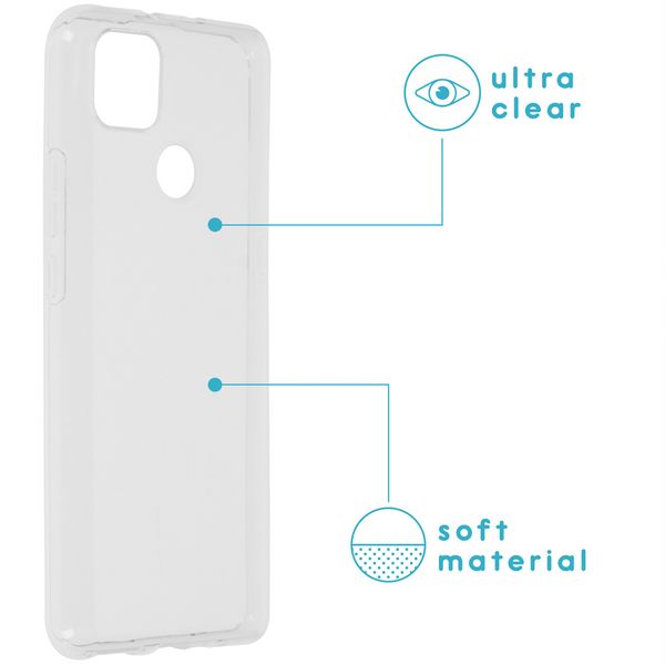 imoshion Softcase Backcover Motorola Moto G9 Power - Transparant