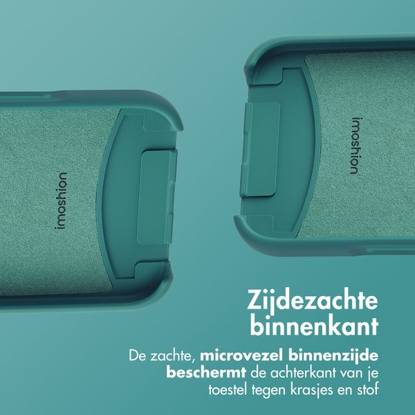 imoshion Color Backcover met afneembaar koord MagSafe Apple iPhone 16 Pro - Donkergroen