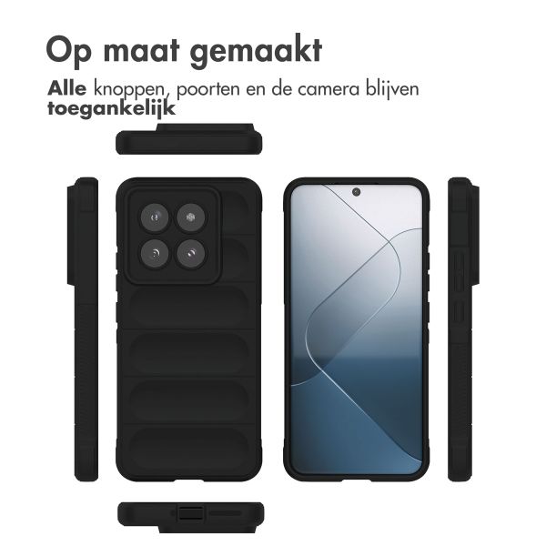 imoshion EasyGrip Backcover Xiaomi 14 Pro - Zwart