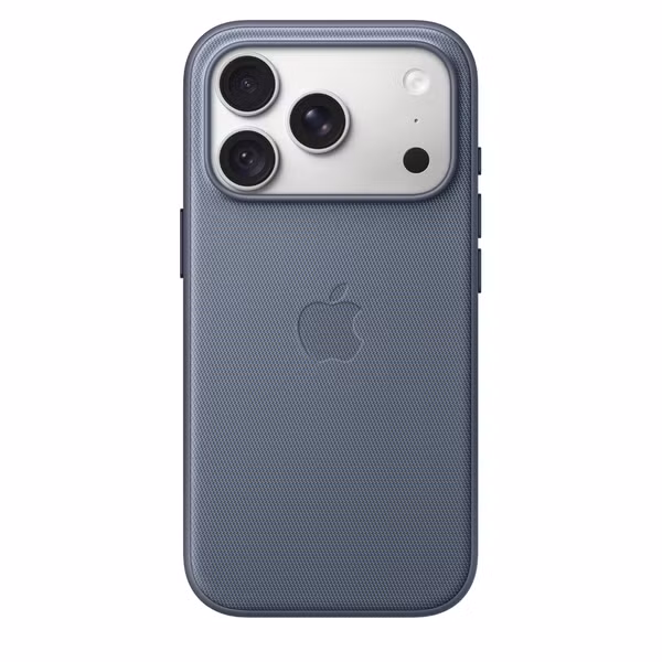 Apple TechWoven Case met MagSafe Apple iPhone 18 Pro - Chambray Blue
