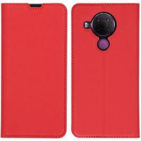 imoshion Slim Folio Bookcase Nokia 5.4 - Rood