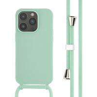 imoshion Siliconen hoesje met koord Apple iPhone 14 Pro - Mintgroen