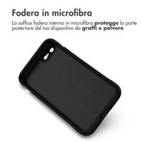 imoshion EasyGrip Backcover Apple iPhone SE (2022 / 2020) / 8 / 7 - Zwart