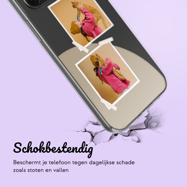 Gepersonaliseerd hoesje met filmrol N°2 iPhone 12 (Pro) - Transparant