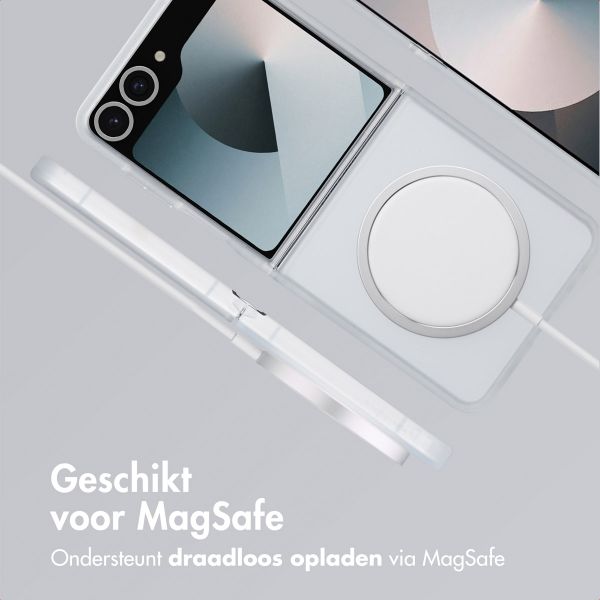 imoshion Color Guard Backcover met MagSafe Samsung Galaxy Z Flip 7 - Wit