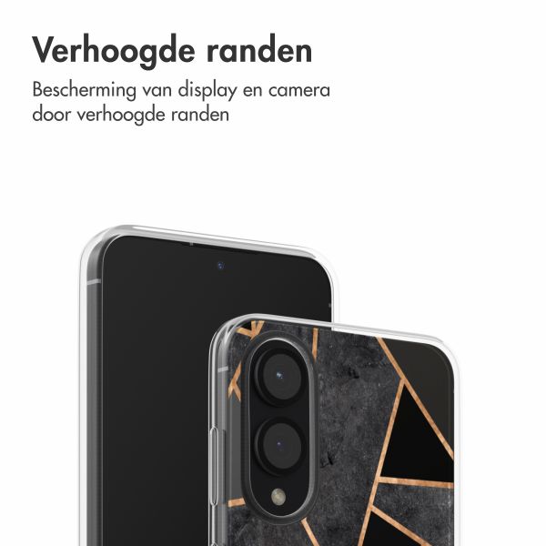 imoshion Design hoesje Samsung Galaxy S25 Edge - Black Graphic