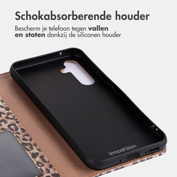 imoshion Design Bookcase Samsung Galaxy A54 (5G) - Leopard Mood