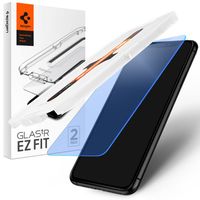 Spigen Anti Blue Light Screenprotector Applicator iPhone 12 Pro Max