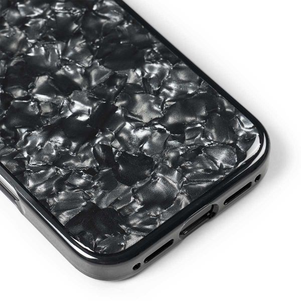 iDeal of Sweden Pearlized Case Apple iPhone 16 - Zwart