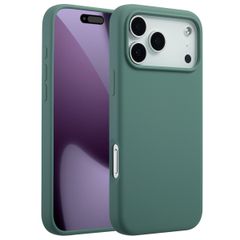 Accezz Liquid Silicone Back Cover with MagSafe Apple iPhone 17 Pro Max - Dark Green