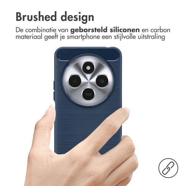 imoshion Brushed Backcover Xiaomi Redmi 14C - Donkerblauw