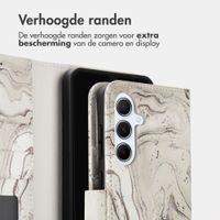 imoshion Design Bookcase Samsung Galaxy A56 - Sandy Marble