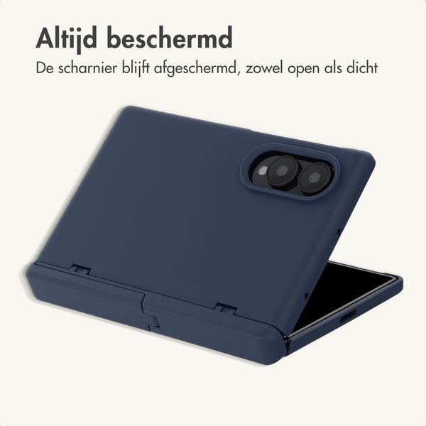 imoshion Color Backcover met Stand Samsung Galaxy Z Fold 8 - Donkerblauw