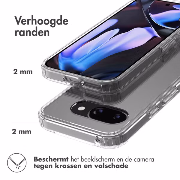 Accezz Xtreme Impact Backcover Google Pixel 9A - Transparant