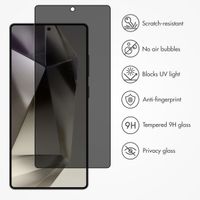 Accezz Tempered Glass Privacy Screenprotector Samsung Galaxy S25 Ultra