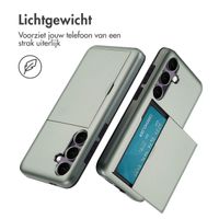 imoshion Backcover met pasjeshouder Samsung Galaxy S24 FE - Donkergroen