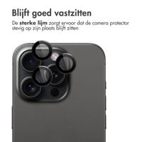 imoshion 2 Pack Camera lens protector Apple iPhone 15 Pro / 15 Pro Max - Black Titanium