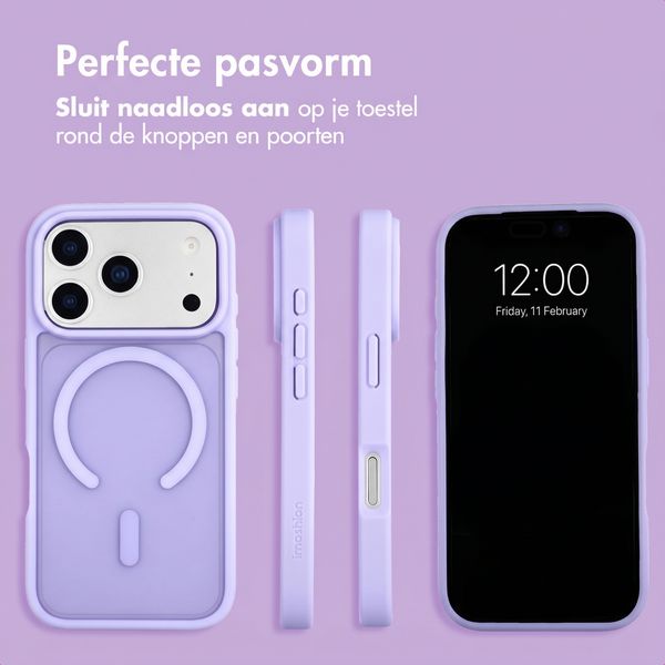 imoshion Color Guard Backcover met MagSafe Apple iPhone 18 Pro / 17 Pro - Lila