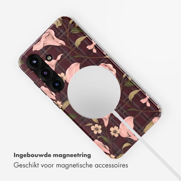 Selencia Vivid Backcover met MagSafe Samsung Galaxy S25 - Autumn Muse