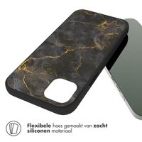 imoshion Design hoesje iPhone 14 Plus - Black Marble