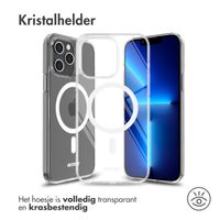 Accezz Clear Backcover met MagSafe Apple iPhone 13 Pro Max - Transparant