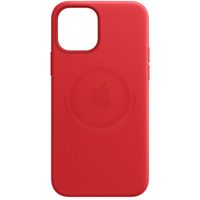 Apple Leather Backcover MagSafe Apple iPhone 12 Mini - Red