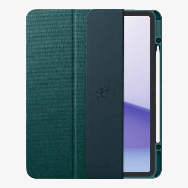 Spigen Urban Fit Bookcase iPad Air 11 inch (2024) M2 / Air 5 (2022) / Air 4 (2020) - Midnight Green