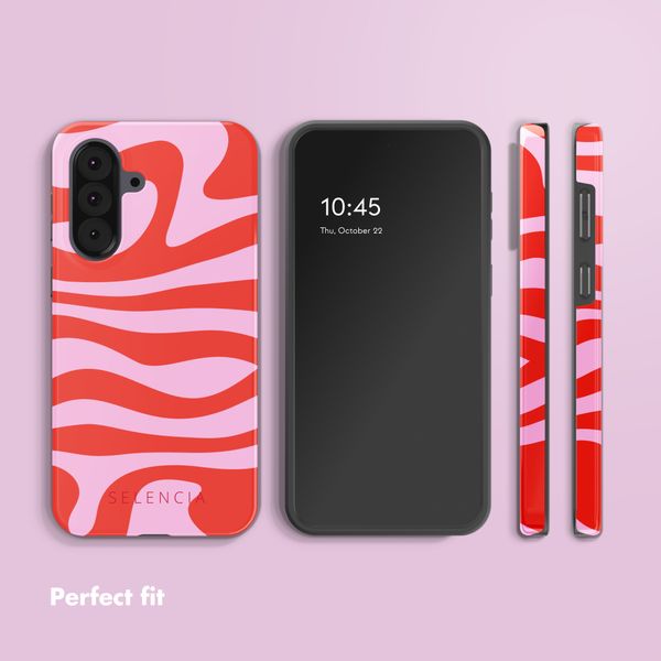 Selencia Vivid Back Cover Samsung Galaxy A37 (5G) - Dream Swirl Pink