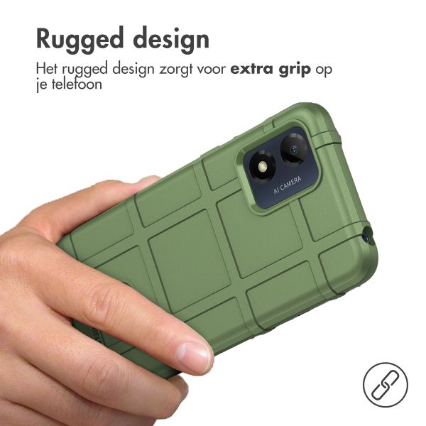imoshion Rugged Shield Backcover Motorola Moto E13 - Donkergroen