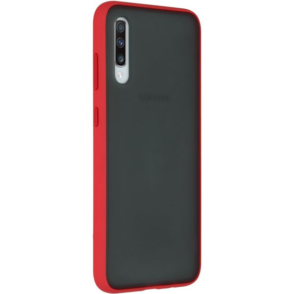 imoshion Frosted Backcover Samsung Galaxy A70 - Rood