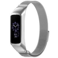 imoshion Milanees magnetisch bandje Samsung Galaxy Fit 2 - Zilver