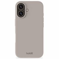 Holdit Silicone Case iPhone 16 Plus - Taupe